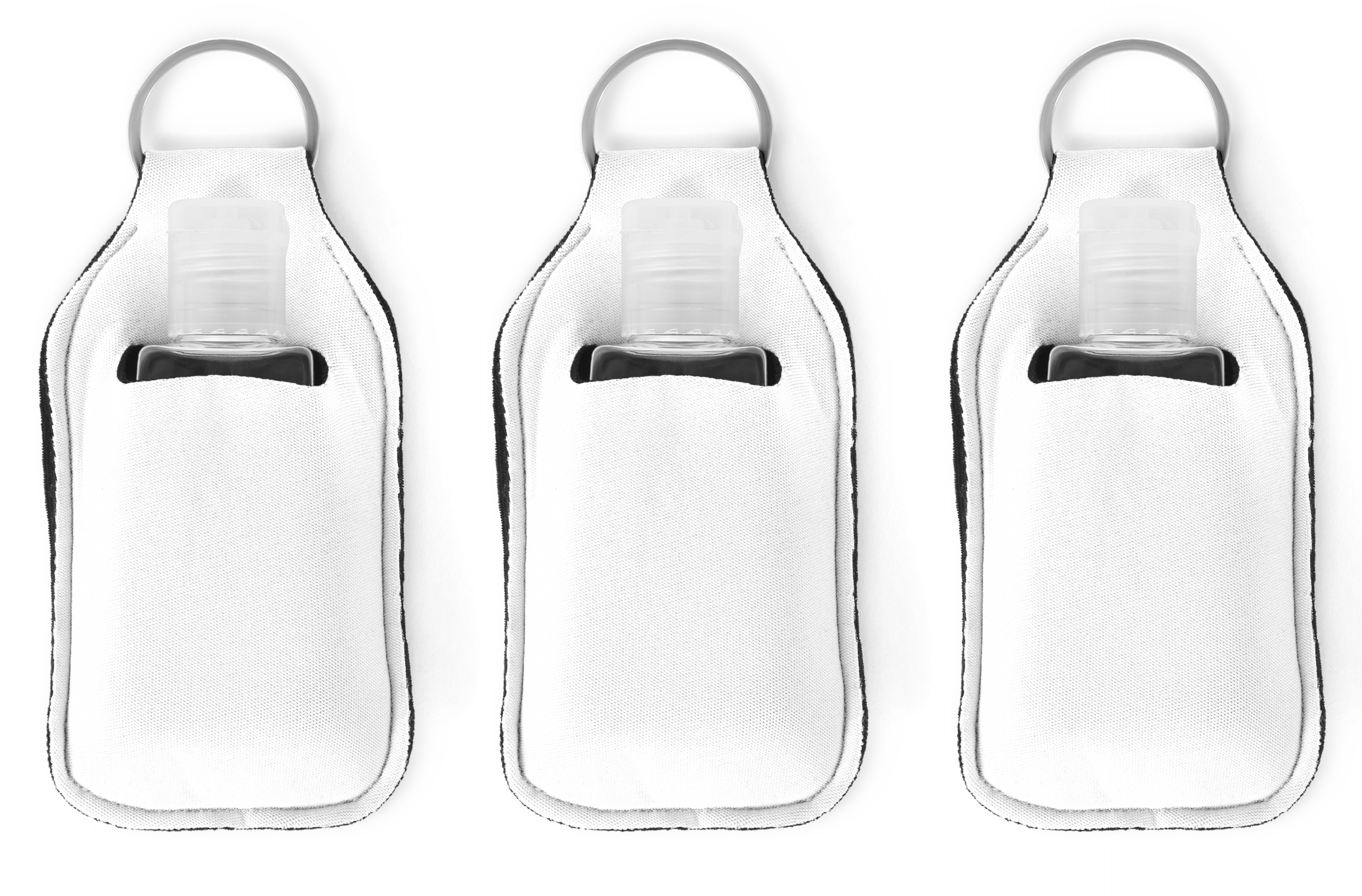 Sanitizer Bottle Keychains